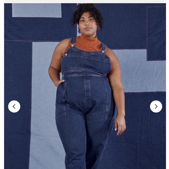 Last Call! Big Bud Press Artist Togs Overalls PINK 1XL EUC - Picture 3 of 3